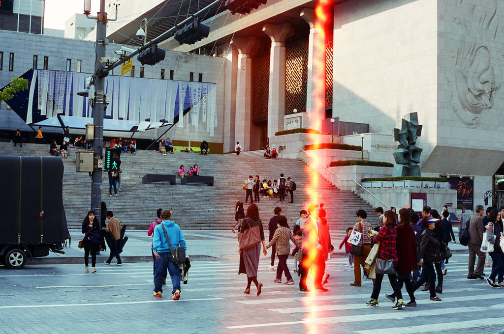 Gwanghwamun: Crossing by neuroplasticcreative