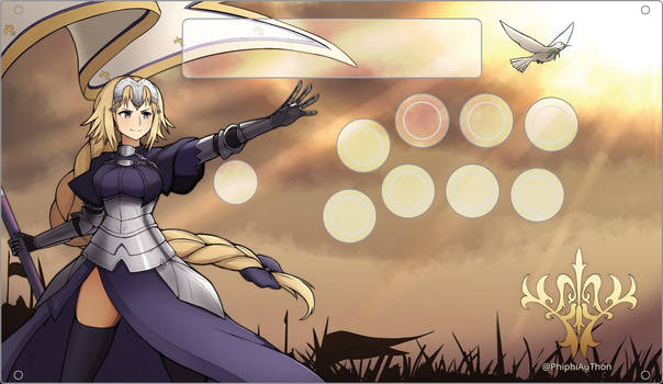 [Commission] Jeanne d'Arc (Fightstick)