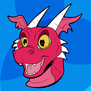 Red and Pink Dragon