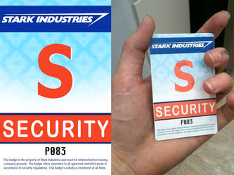 Stark Industries SecurityBadge