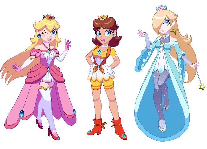 Custom Mario Princess Mario princess redesign by starcloudnebula on DeviantArt