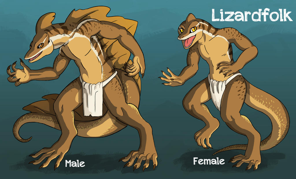 Lizardfolk Reference Sheet