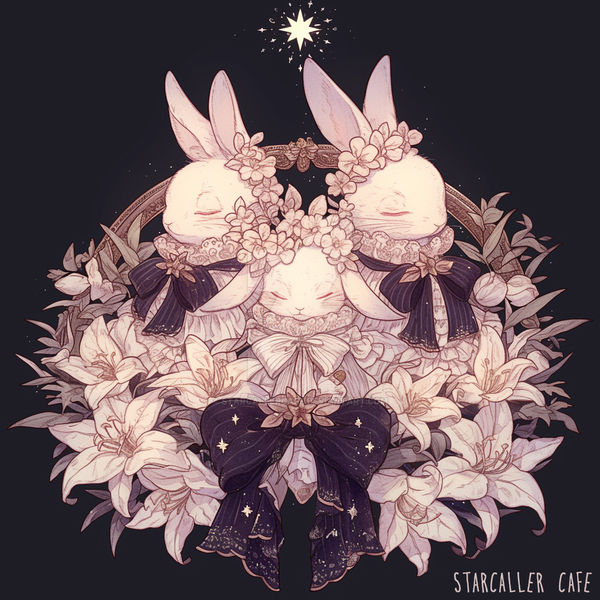 Three Rabbits of Twilight by StarcallerCafe on DeviantArt