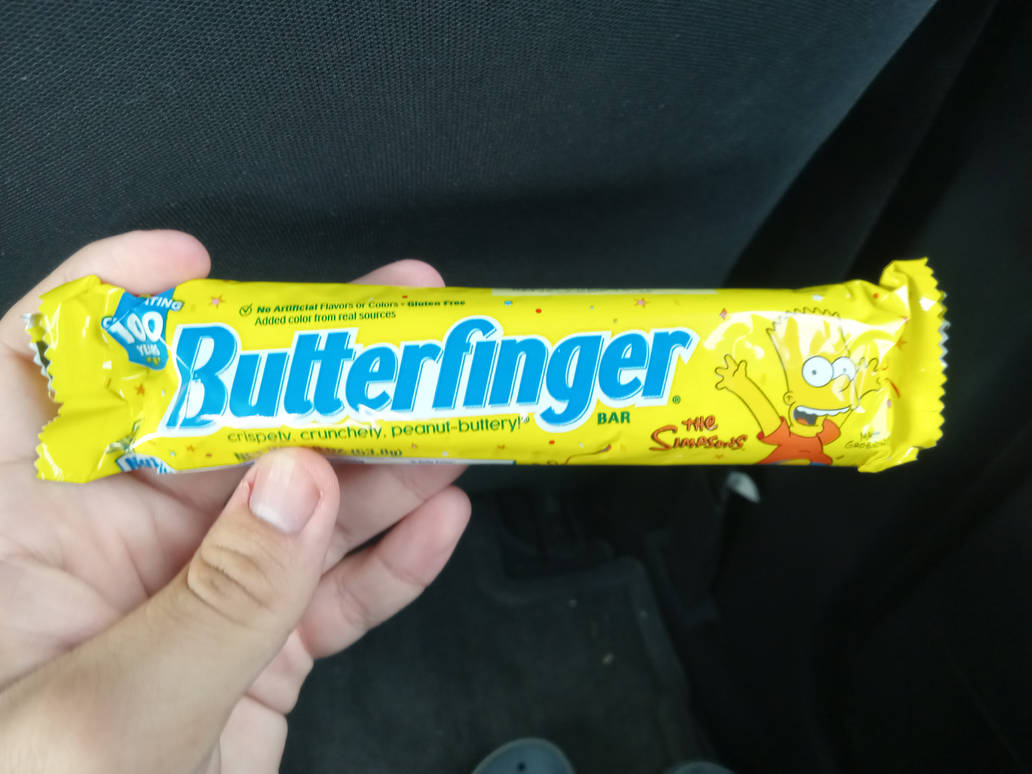 Nobody Lays A Finger On My Butterfinger Nobody better lay a finger on my Butterfinger by IvanTheSecond on