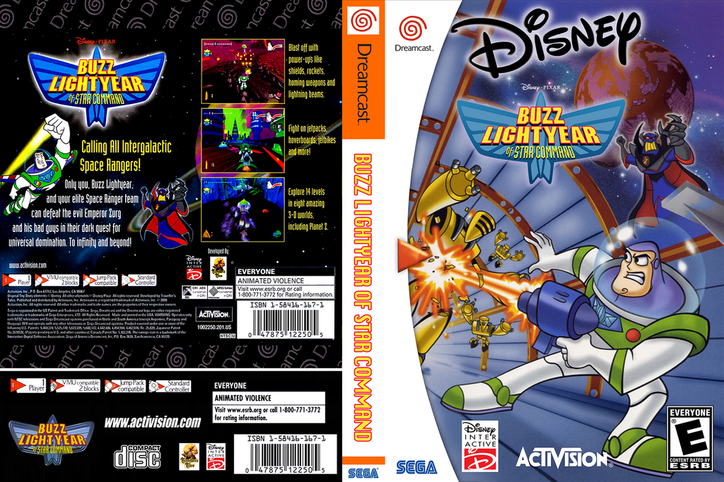 Disney•Pixar Buzz Lightyear of Star Command cover or packaging