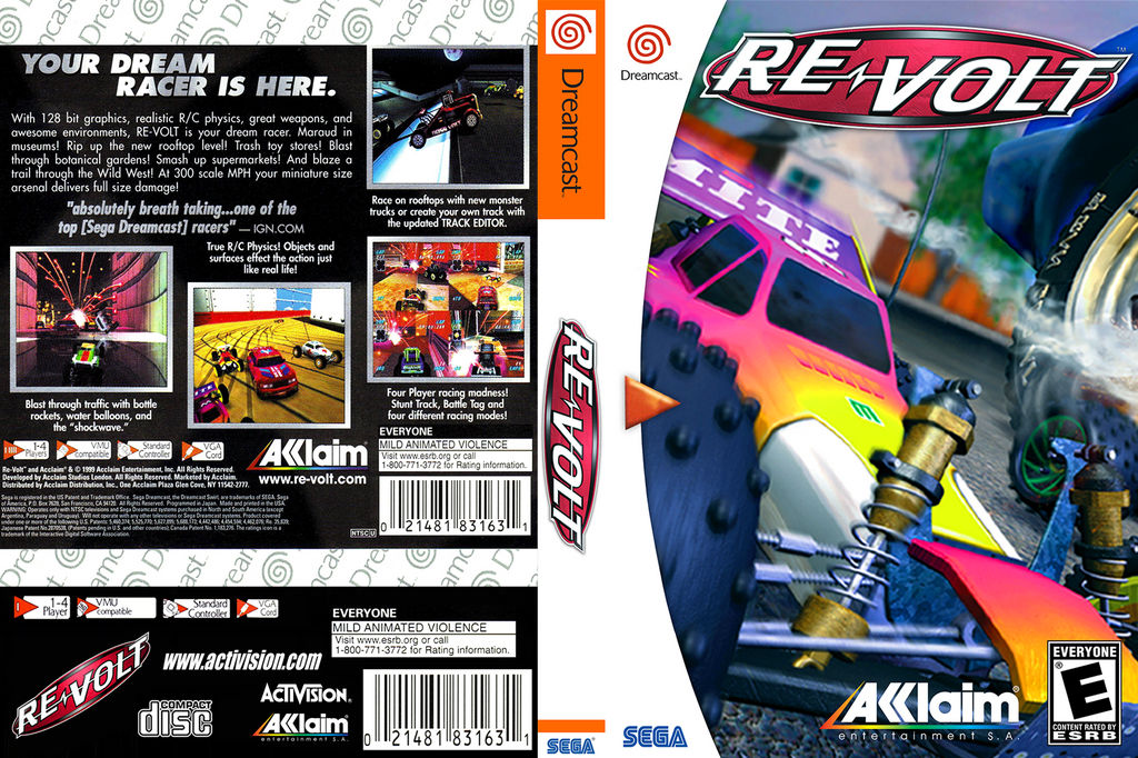 Re Volt Dreamcast Dvd Slip Cover By Framerater On Deviantart Re Volt Dreamcast Dvd Slip Cover By Framerater On Deviantart