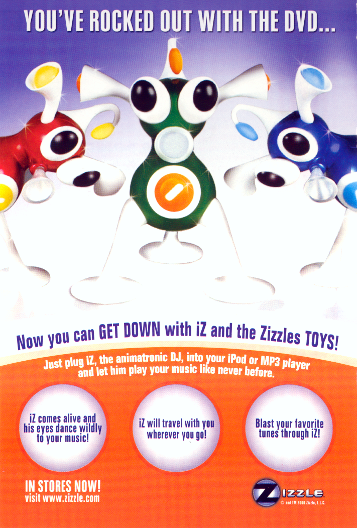Zizzle Iz and the Zizzles Pamphlet Side #2 by FrameRater on DeviantArt
