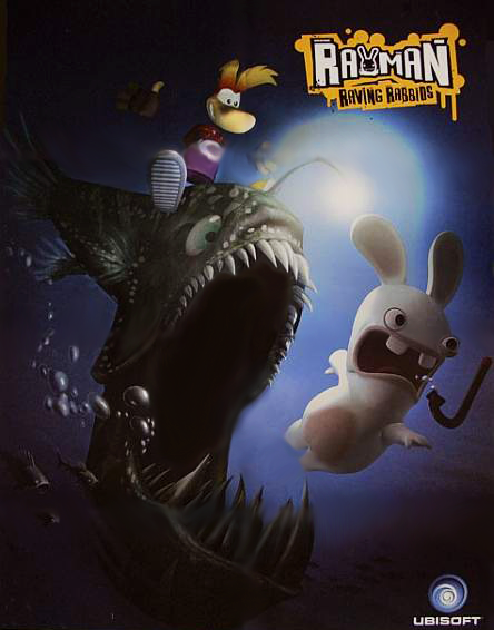 Rayman Raving Rabbids - Anglerfish Promo Art by FrameRater on DeviantArt