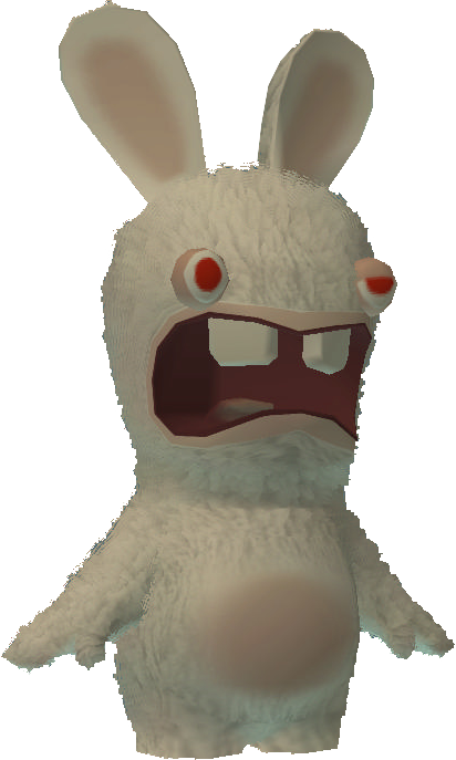 Fuzzy Rabbid PNG - Rayman 4 (Cancelled) by FrameRater on DeviantArt