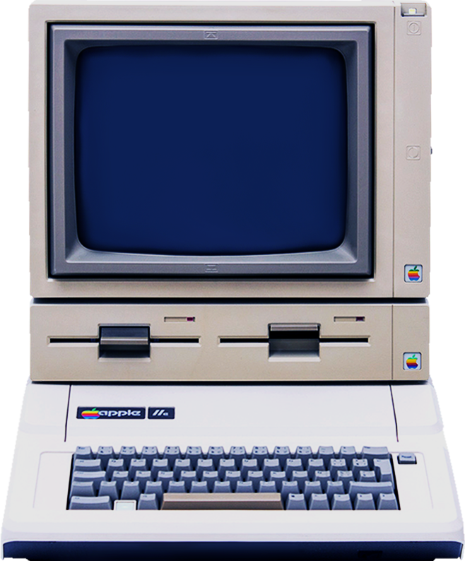 Apple IIe PNG by FrameRater on DeviantArt Apple IIe PNG by FrameRater on DeviantArt