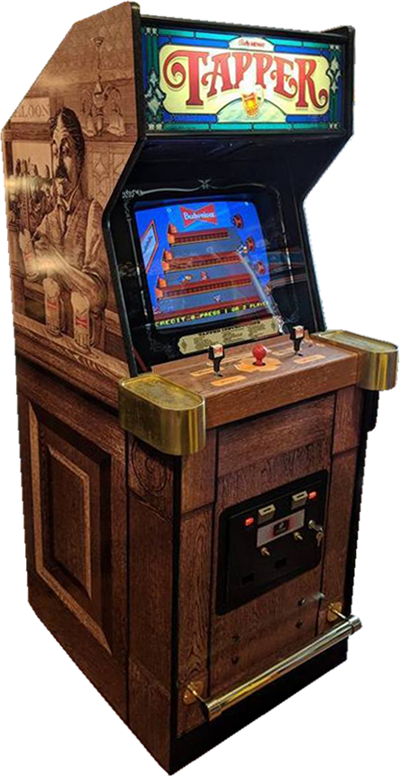 Tapper Arcade Cabinet PNG by FrameRater on DeviantArt