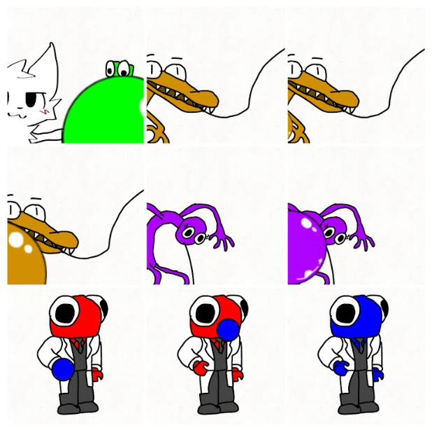 Rayman Inflation Pop Rainbow Freinds Inflation Comic (2/4) by EmeraldProtogen2006 on DeviantArt