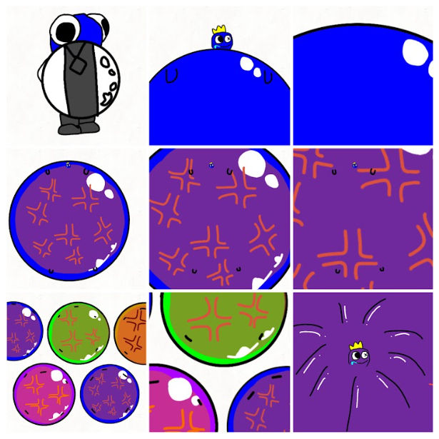 Emerald Inflation Rainbow Freinds Inflation Comic (3/4) by EmeraldProtogen2006 on DeviantArt