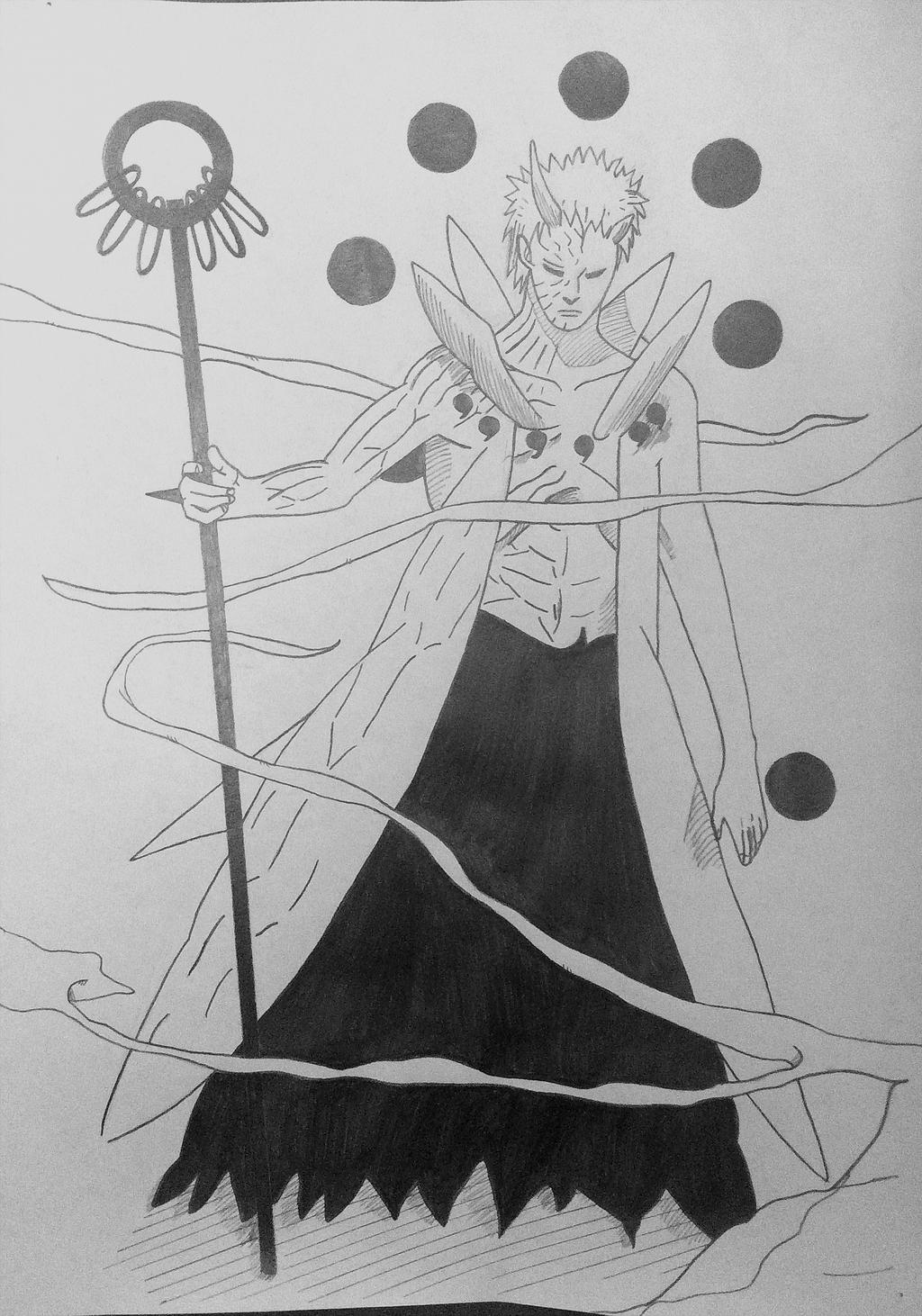 Obito Uchiwa, Sage of the Six Paths mode by maxime4611 on DeviantArt