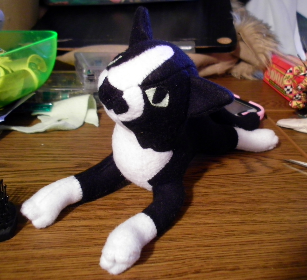 Tuxedo plush