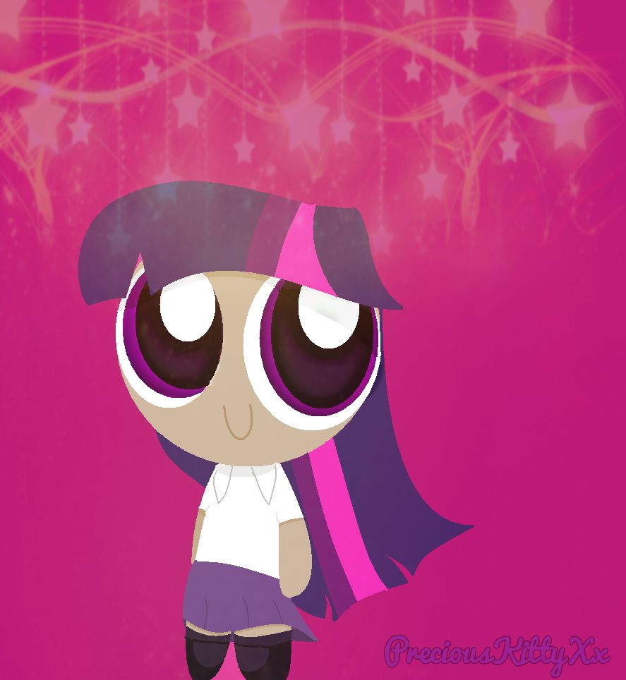 Twilight Sparkle powerpuff remake