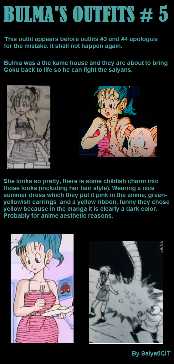 Bulma's outfit #3 by Saiya6CIT on DeviantArt