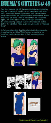Bulma's Outfit # 49