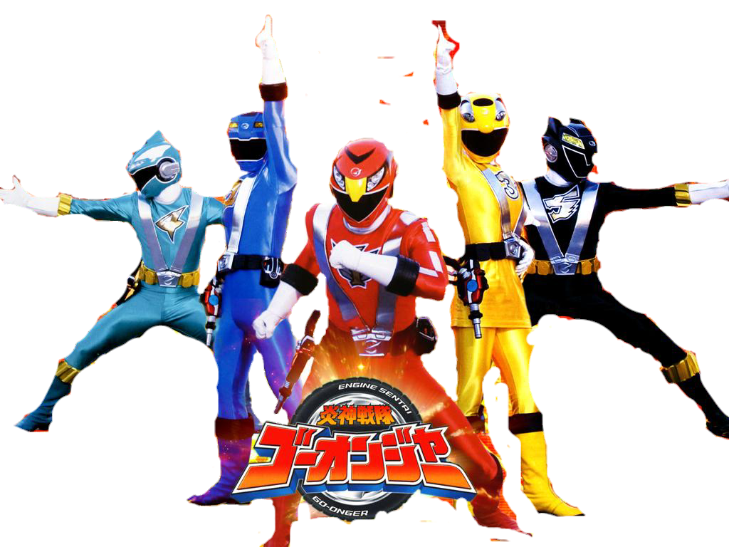 Engine Sentai Go-Onger team PNG by GoOnger64 on DeviantArt