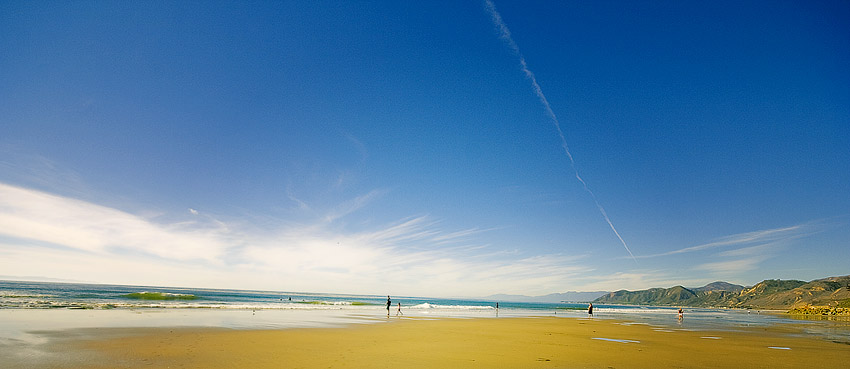 Highway 1 beach