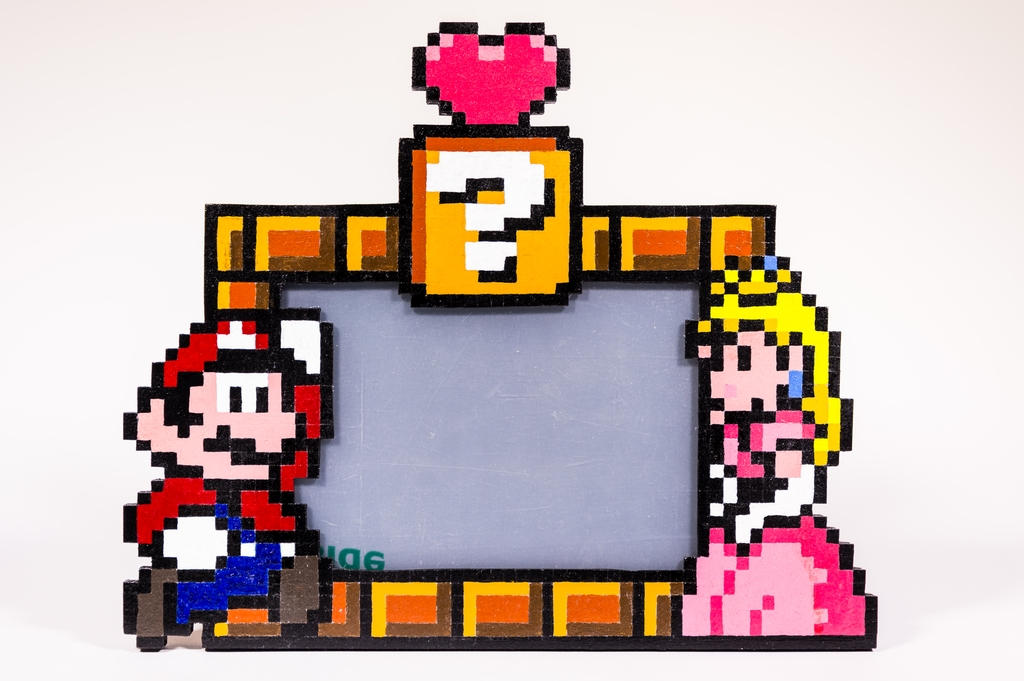 Super Mario Framed Art Work at Kathleen Flores blog