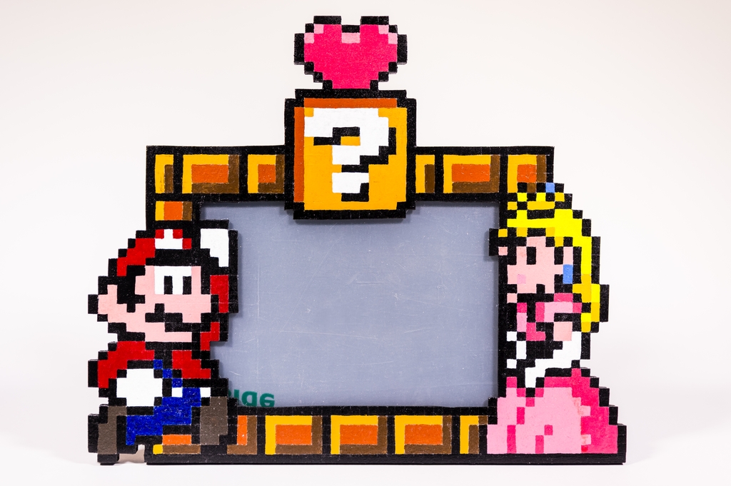 Super Mario Picture Frame 01 by CabbitCastle on DeviantArt
