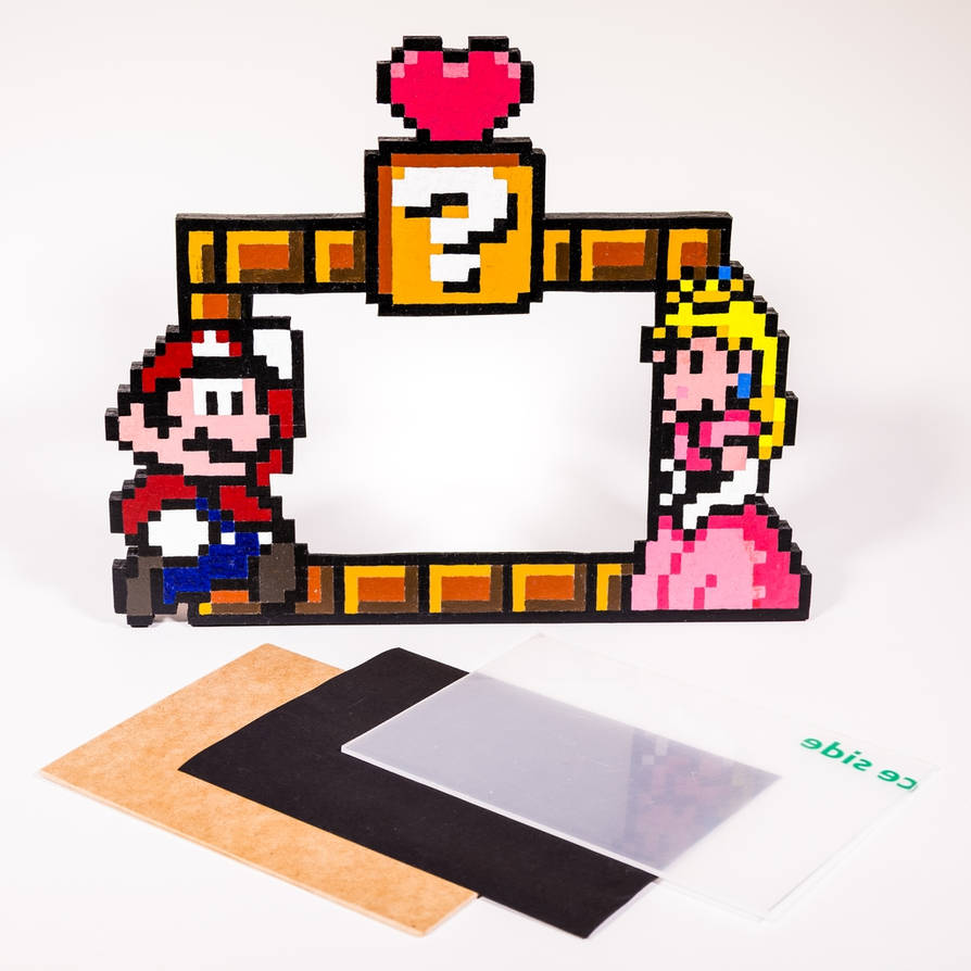Super Mario Picture Frame 03 by CabbitCastle on DeviantArt