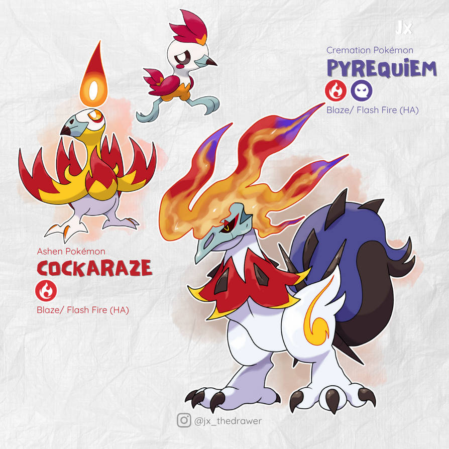 Fire Chicken Starter Fakemon By Dittowo On DeviantArt fire-chicken-starter-fakemon-by-dittowo-on-deviantart