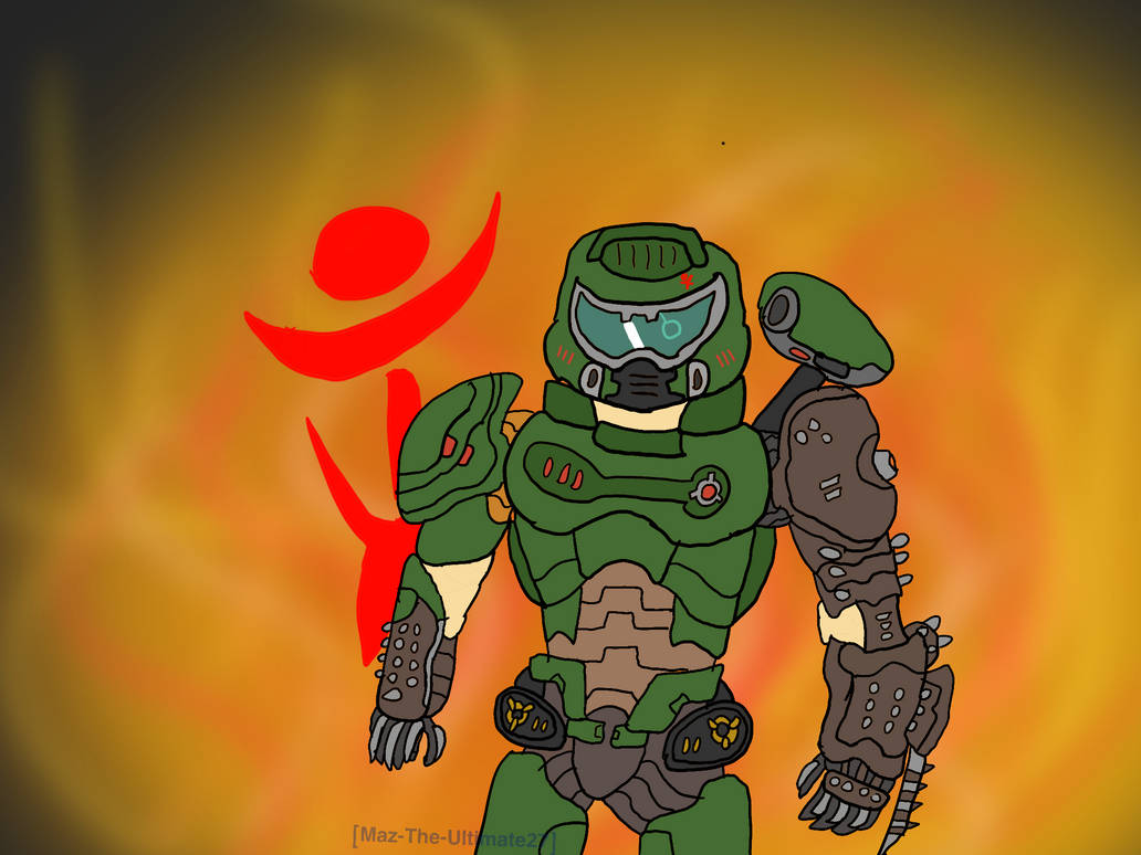 The DoomSlayer by Maz-The-Ultimate27 on DeviantArt