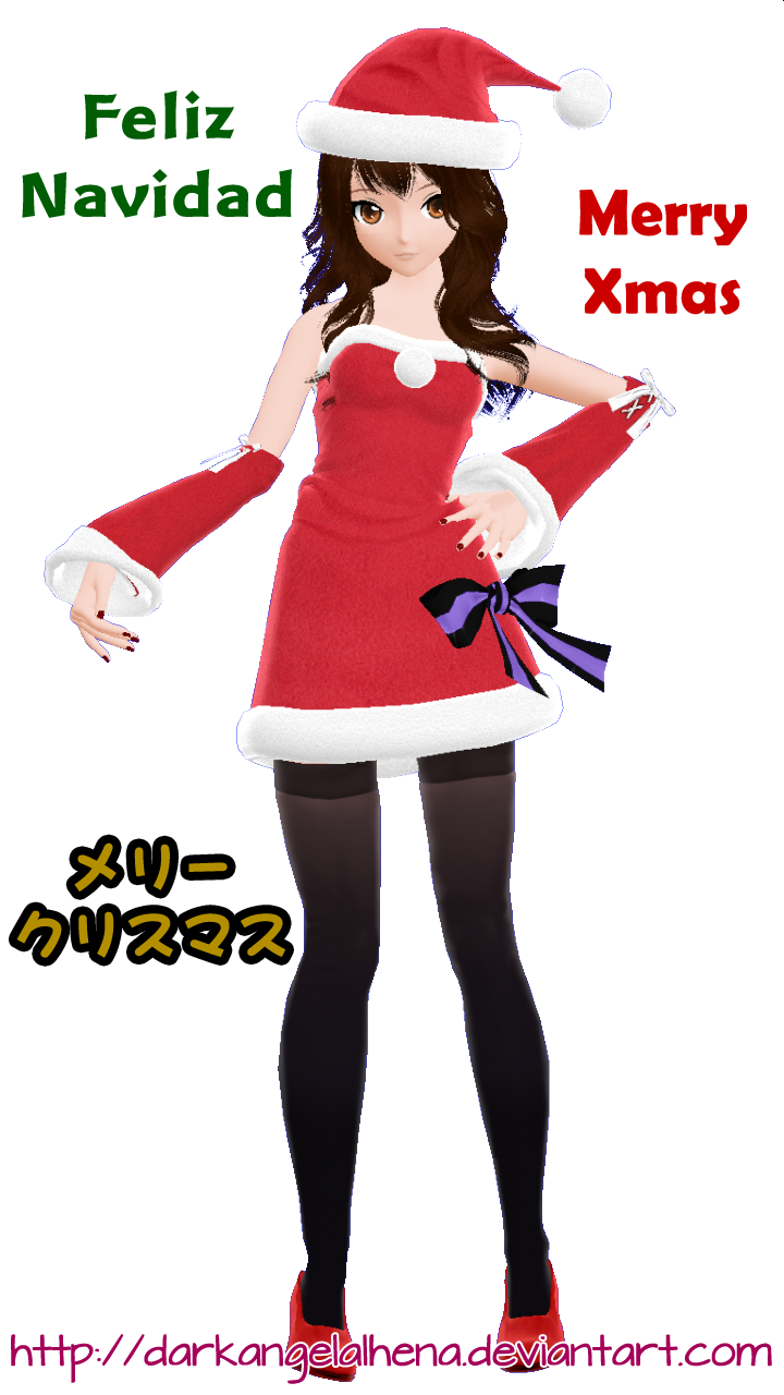 MMD DT Xmas Selfmodel