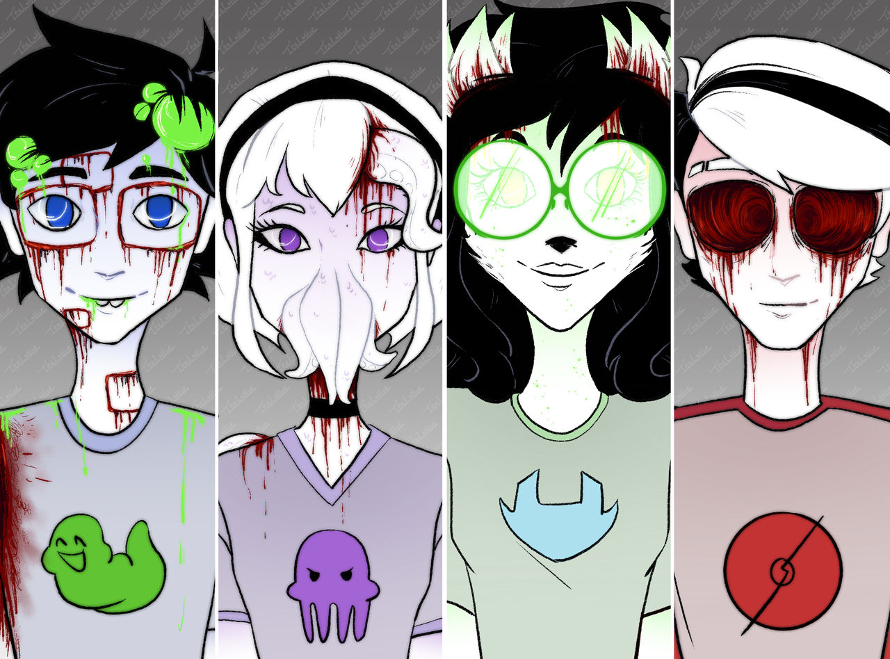 Happy 4/13 Horror x Homestuck Community! by TeaLottie on DeviantArt