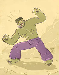 The retro Incredible Hulk