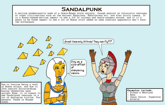 EspanolBot's Guide to Retropunk: Sandalpunk