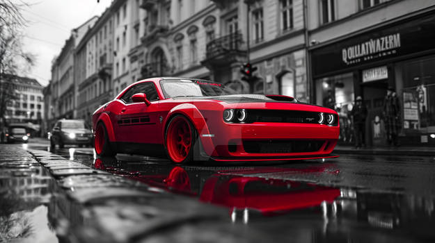 hectorlozano dodge Challenger Hellcat Redeye rst r