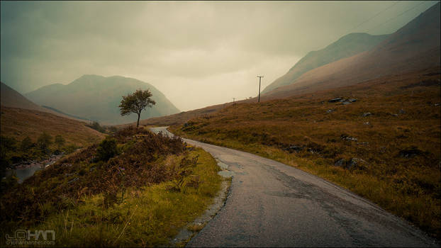 The road to Glen Etive 1