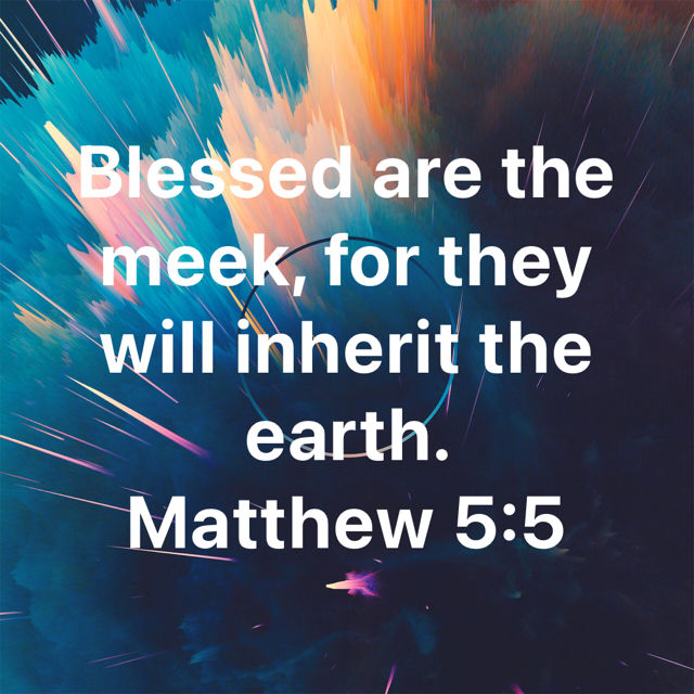 Matthew 5 5 By KingStark815 On DeviantArt
