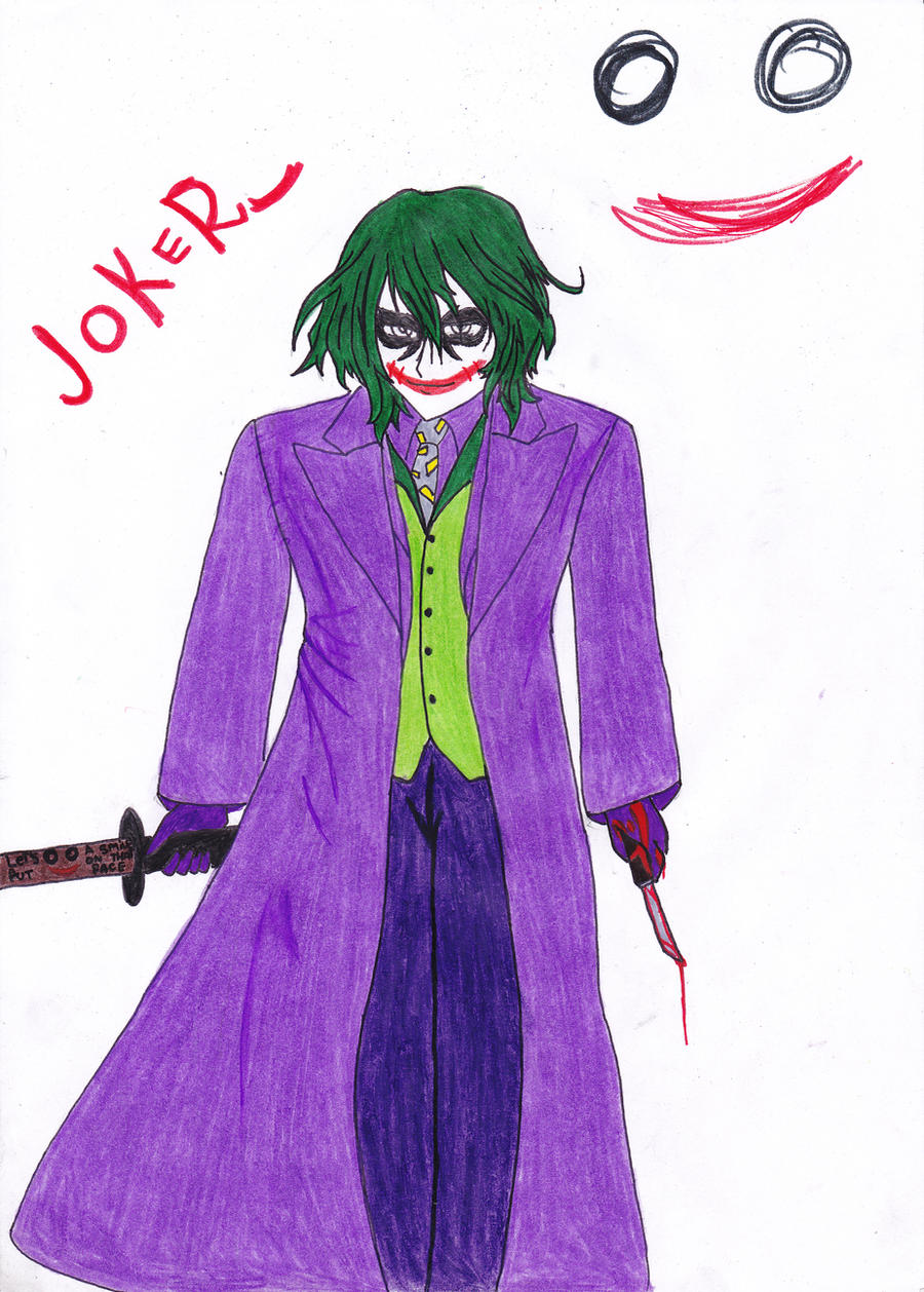 Joker Anime style by LoanSayamite on DeviantArt