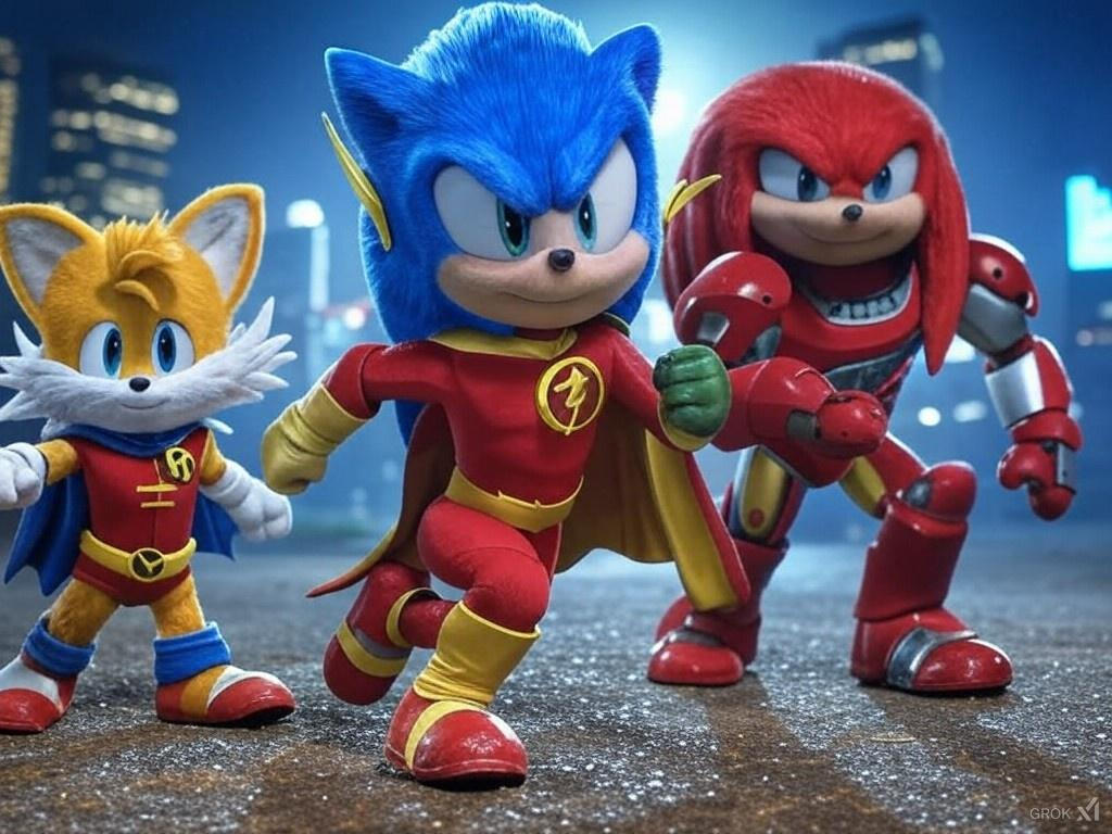 Robin Tails Archie Sonic Flash , Robin Tails and Iron-Knuckles by JosephDiaz2010 on DeviantArt