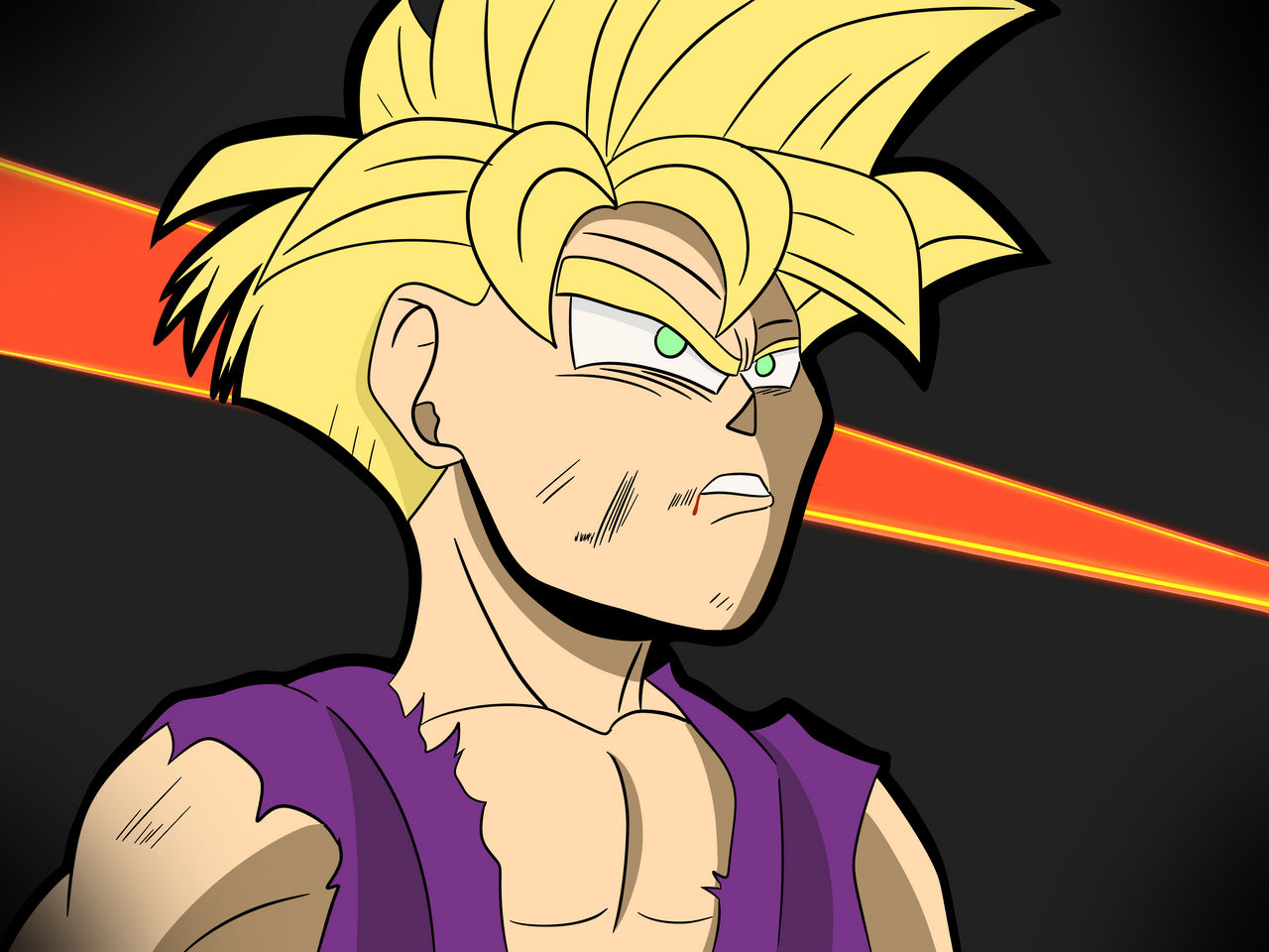 Gohans rage by AnimeGamer358 on DeviantArt