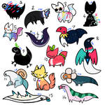Quite a Bunch of Lads - OPEN FLATSALE ADOPTS by cloudny4n
