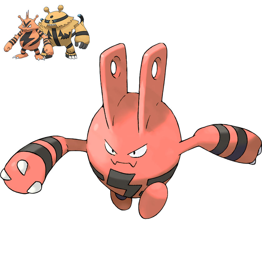 Elekid (Alternate Shiny) by TonOfDirt726 on DeviantArt
