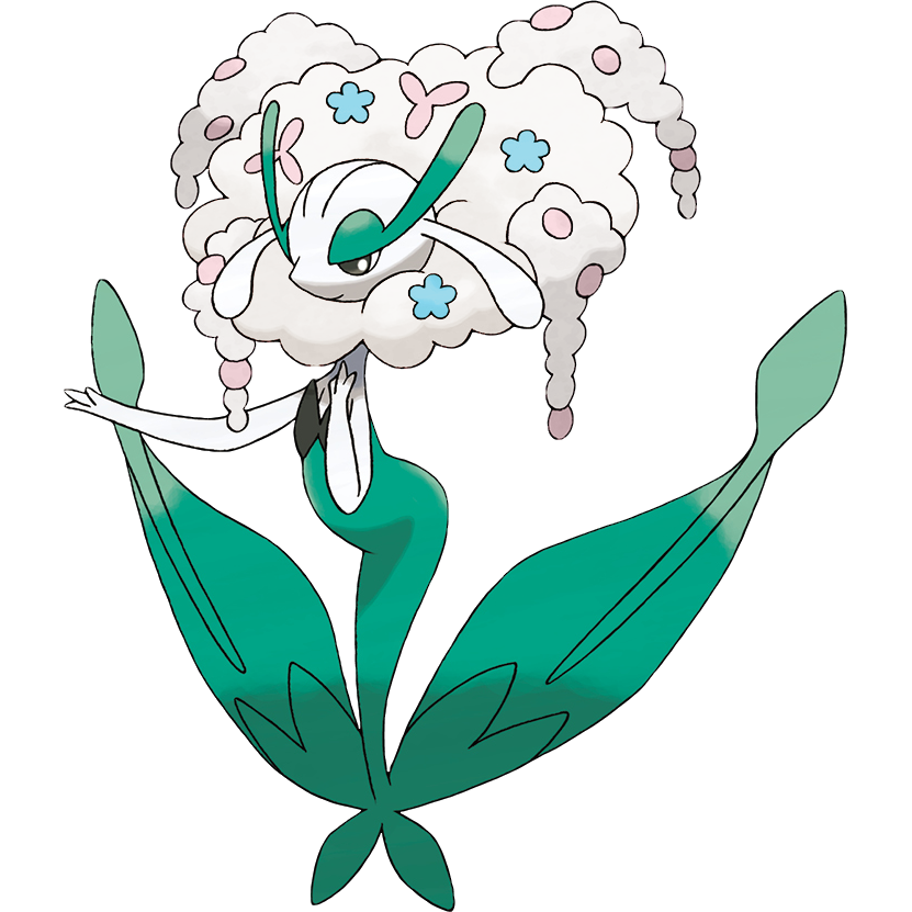 #671 Florges (White Flower) by TonOfDirt726 on DeviantArt