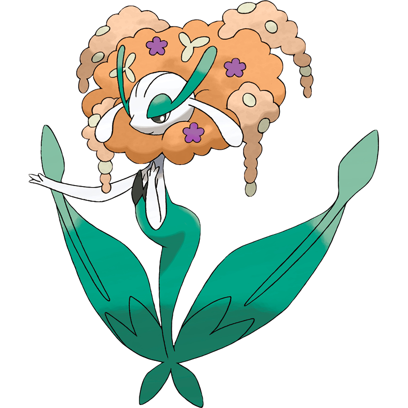 #671 Florges (Orange Flower) by TonOfDirt726 on DeviantArt