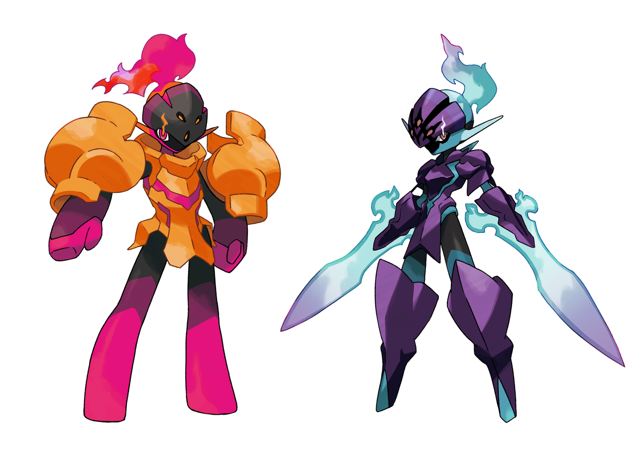 Shiny Armarouge and Ceruledge Ideas by TonOfDirt726 on DeviantArt
