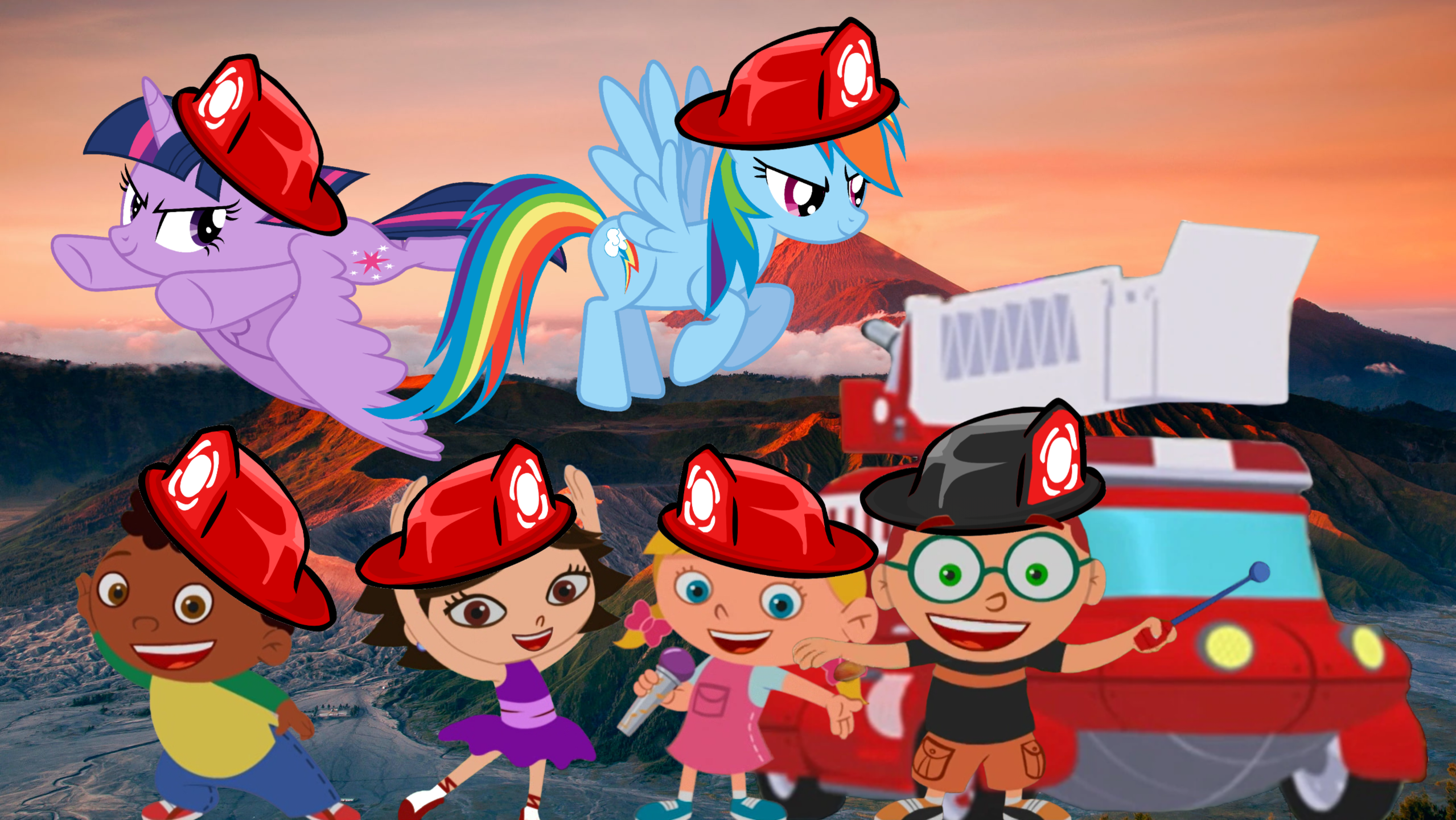 Mlp Fire Rescue The Little Einsteins' Firefighter Rescue! by CMNieto on DeviantArt