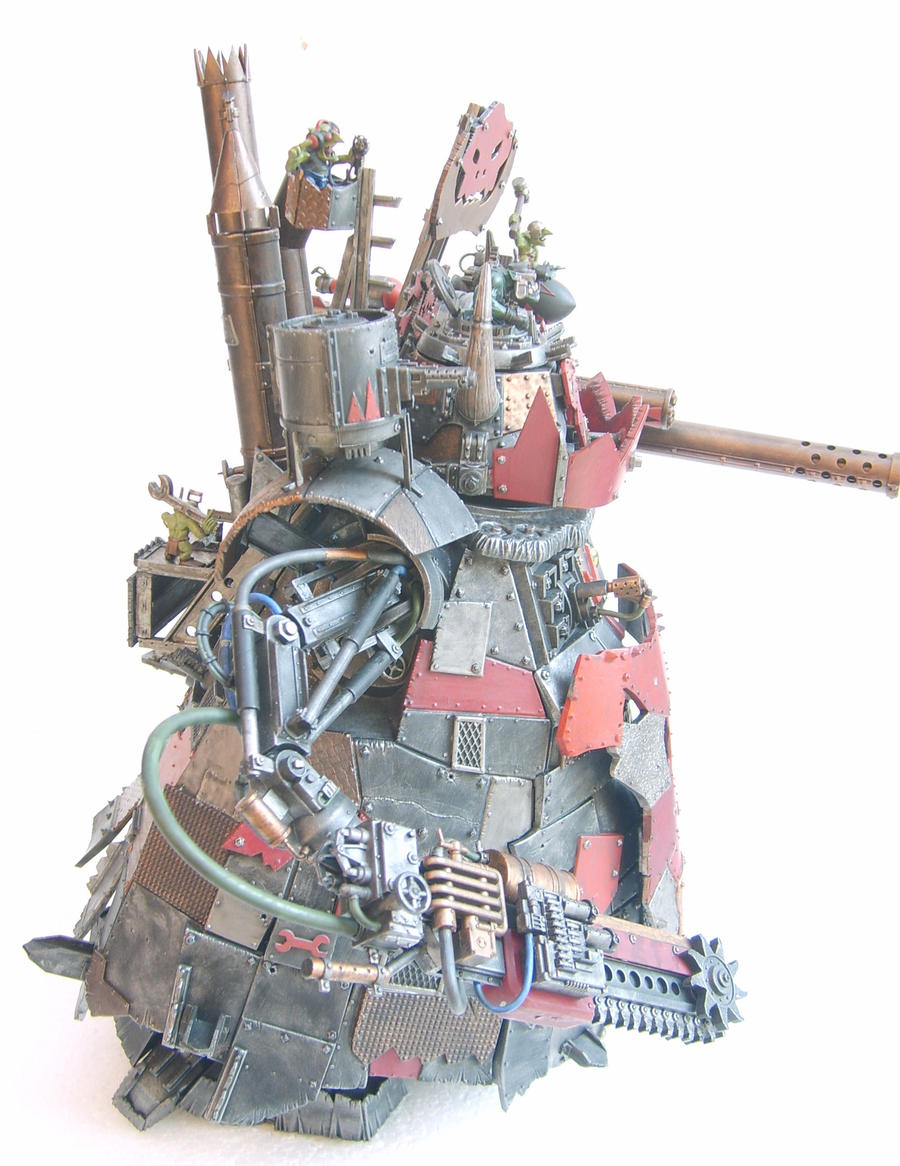 Stompa Warhammer 40K Ork Stompa by Badgroth on DeviantArt