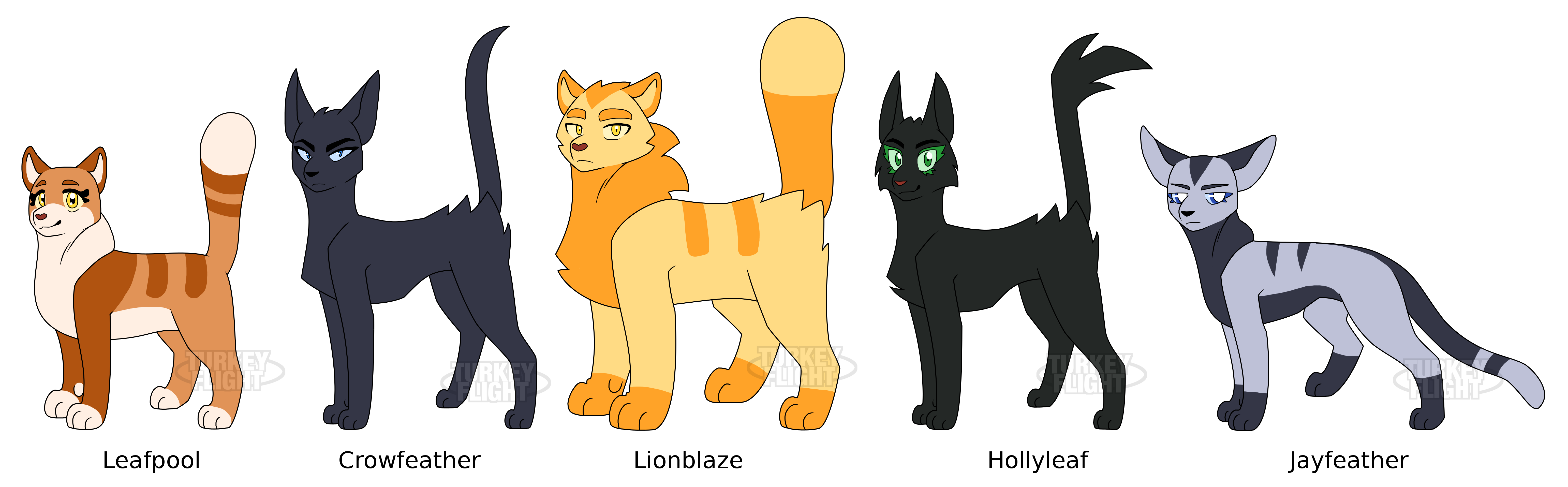 MCYT Warrior Cats AU 2 by aoifehorse on DeviantArt