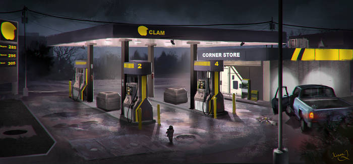 Gas Station B