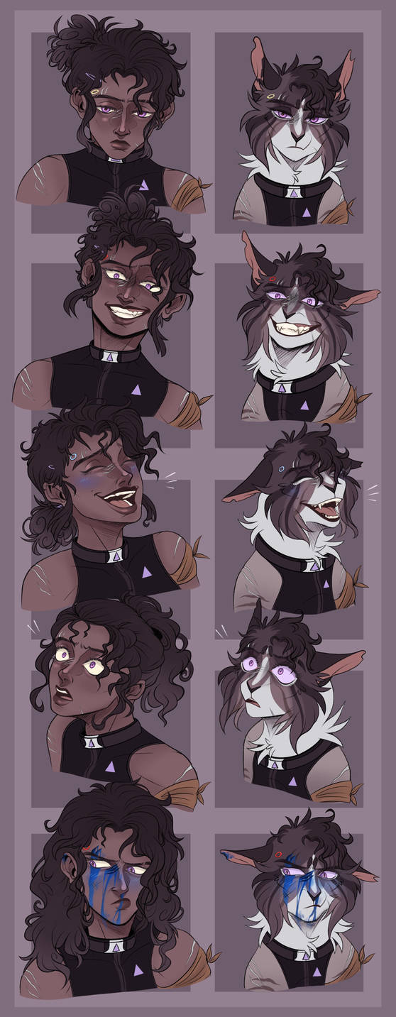 Expressions by MoonXRusset on DeviantArt