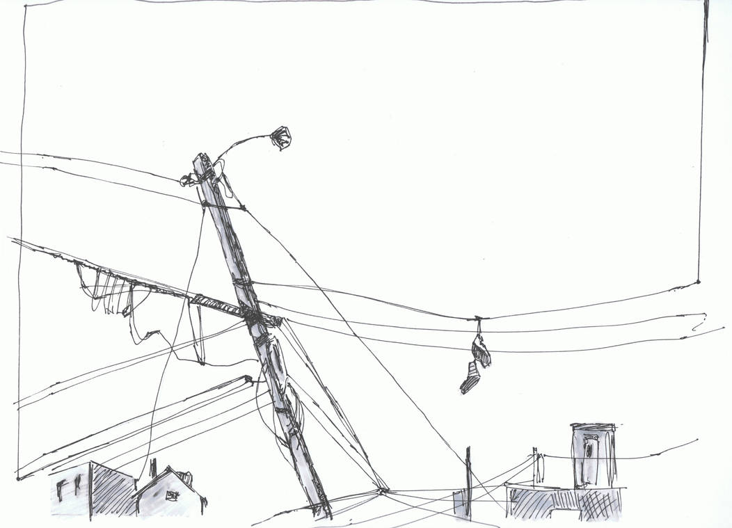 Powerlines Drawing by kdale93 on DeviantArt